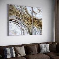 Indroduction Set of 3 Hand Painted Canvas