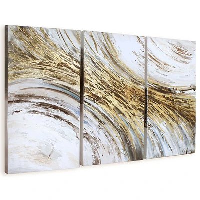 Indroduction Set of 3 Hand Painted Canvas