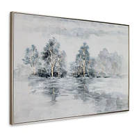 Winter's Woods Hand Painted Canvas