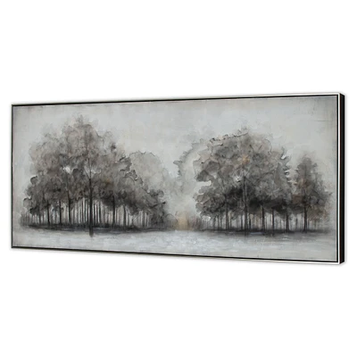 Wildwood Fog Hand Painted Canvas