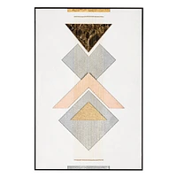 Ternion Modern Geometric Shadow Box