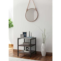 Alias 19" Metal Wall Mirror