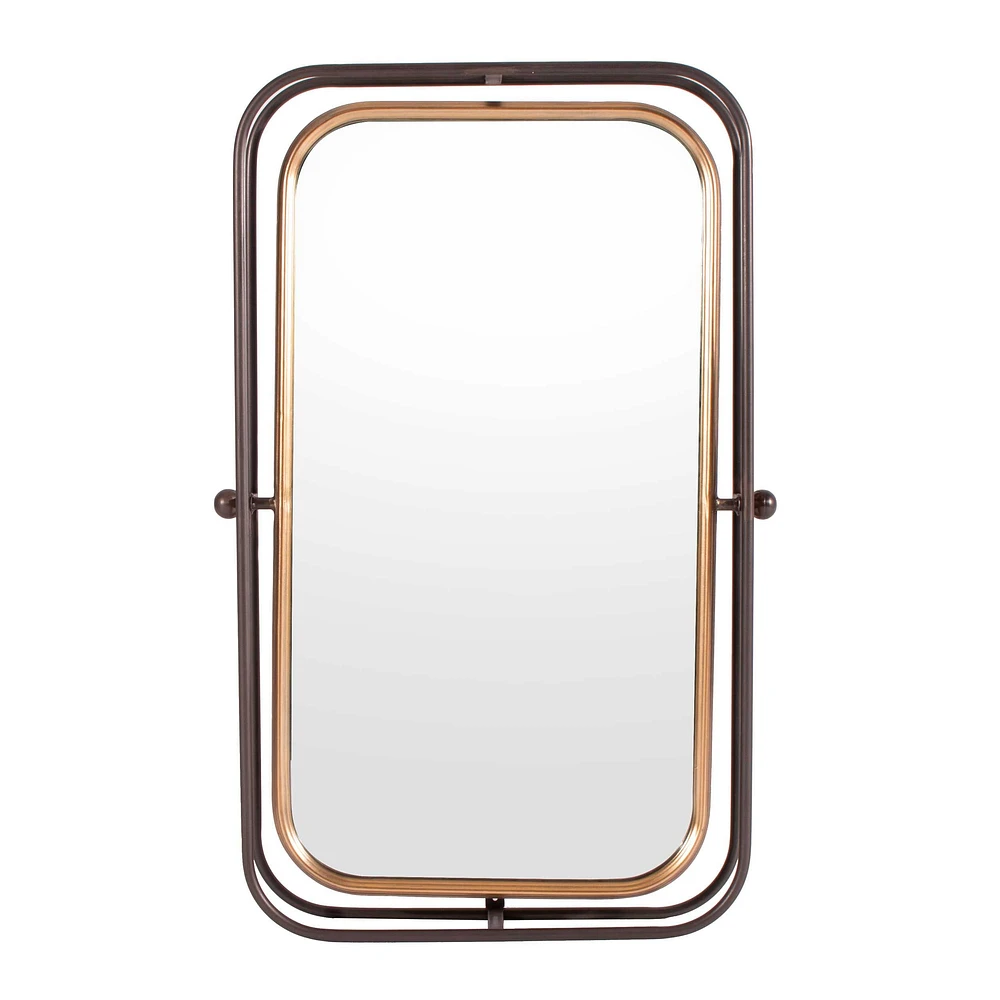 Bevin Metal Wall Mirror