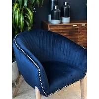 Nadia Velvet Club Chair