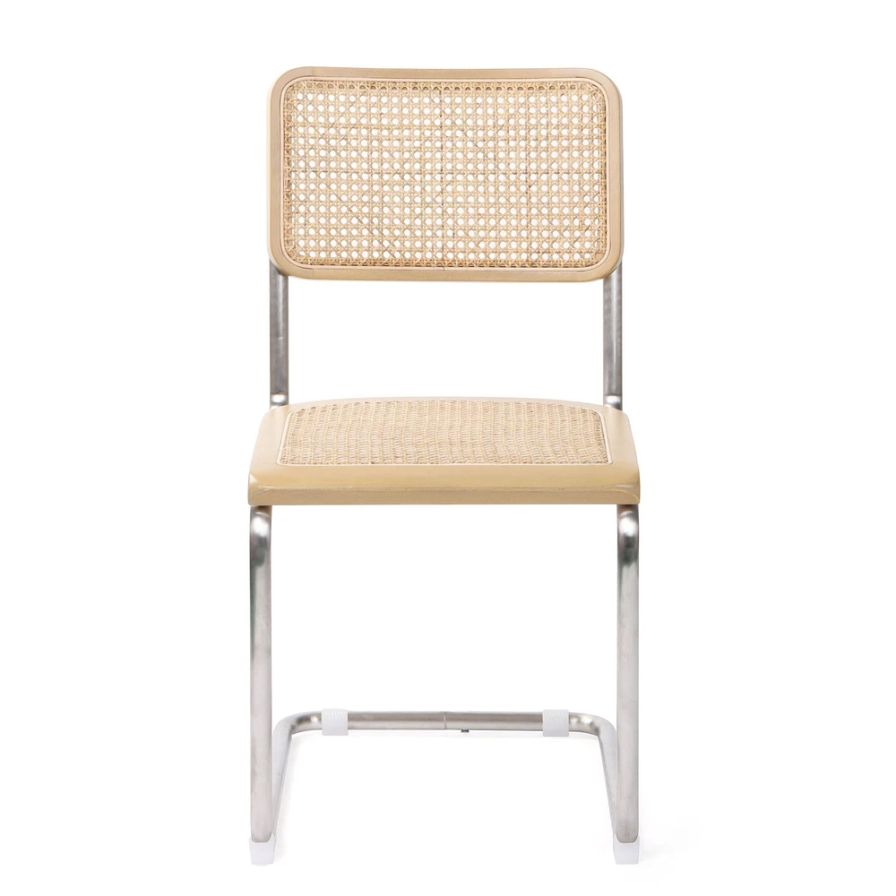 Set of 2 Arwan Natural Cane Dining Side Chair