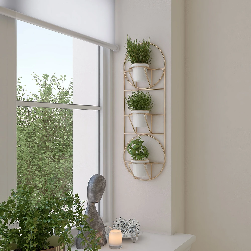 Petulah Metal Wall Planter