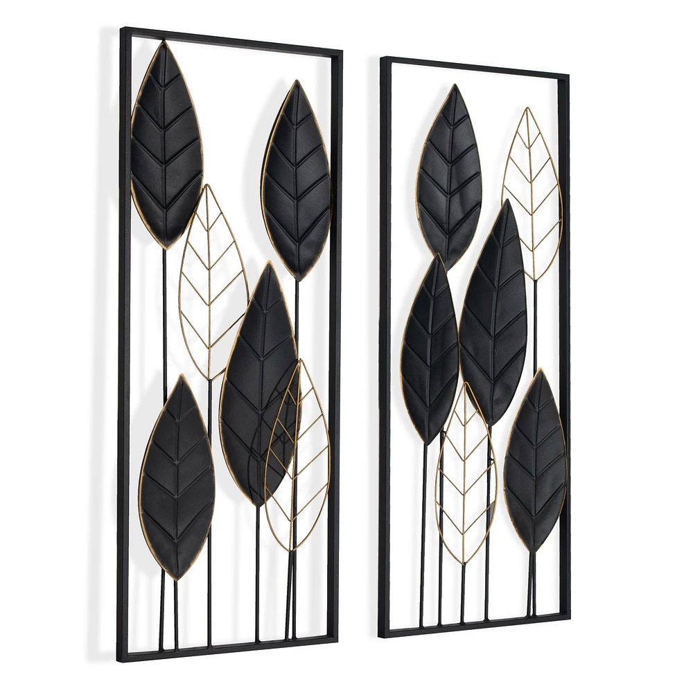 Set of 2 Savion Metal Wall Decor