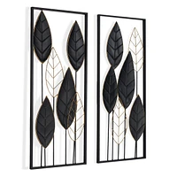 Set of 2 Savion Metal Wall Decor