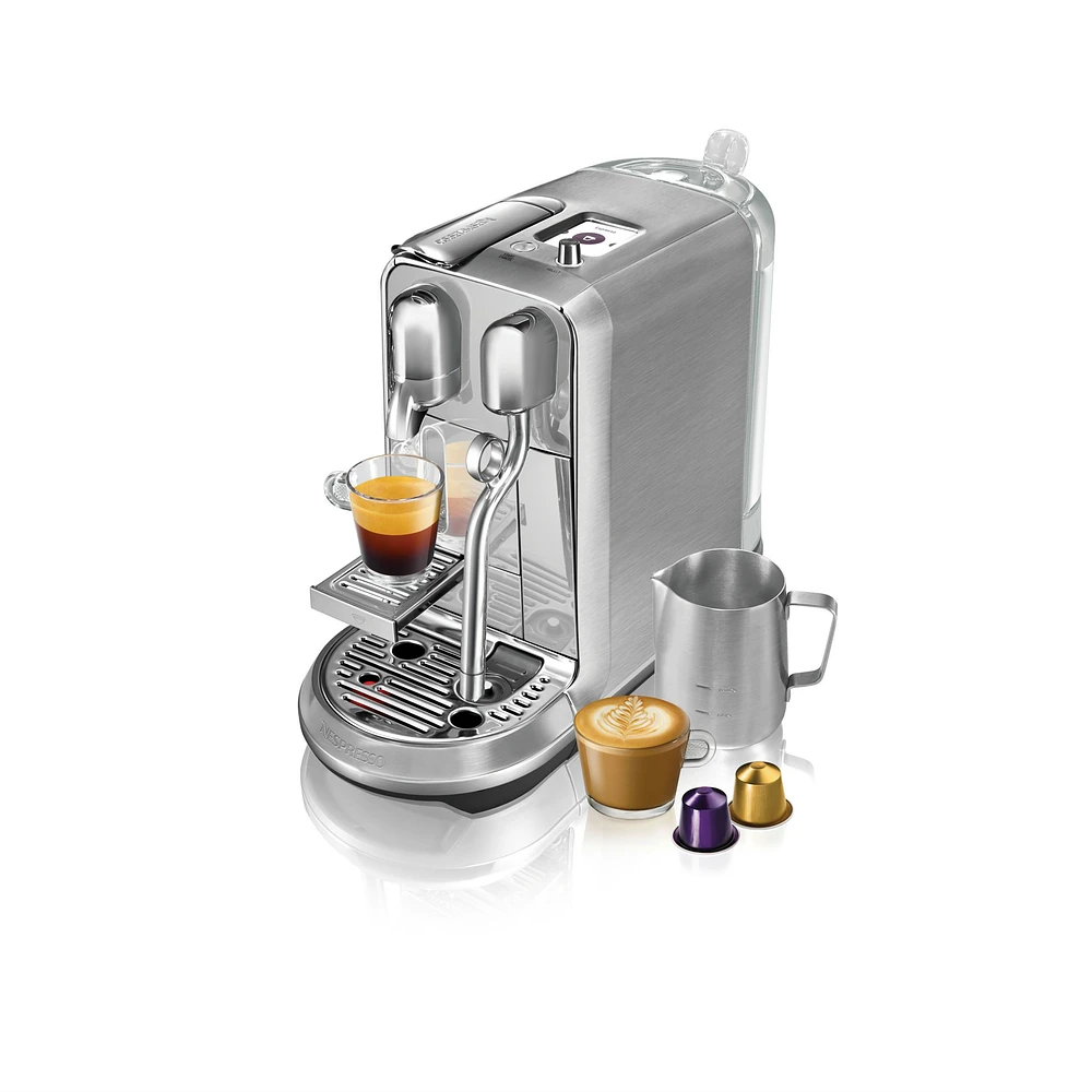 Machine à espresso à capsule Nespresso® Creatista Plus par Breville - Acier inoxydable