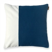 Linea Cushion, 20" - Cloud/Ocean