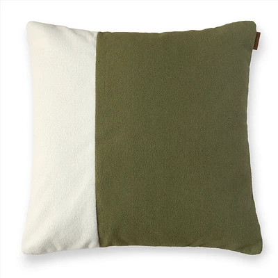 Linea Cushion, 20" - Cloud/Sage