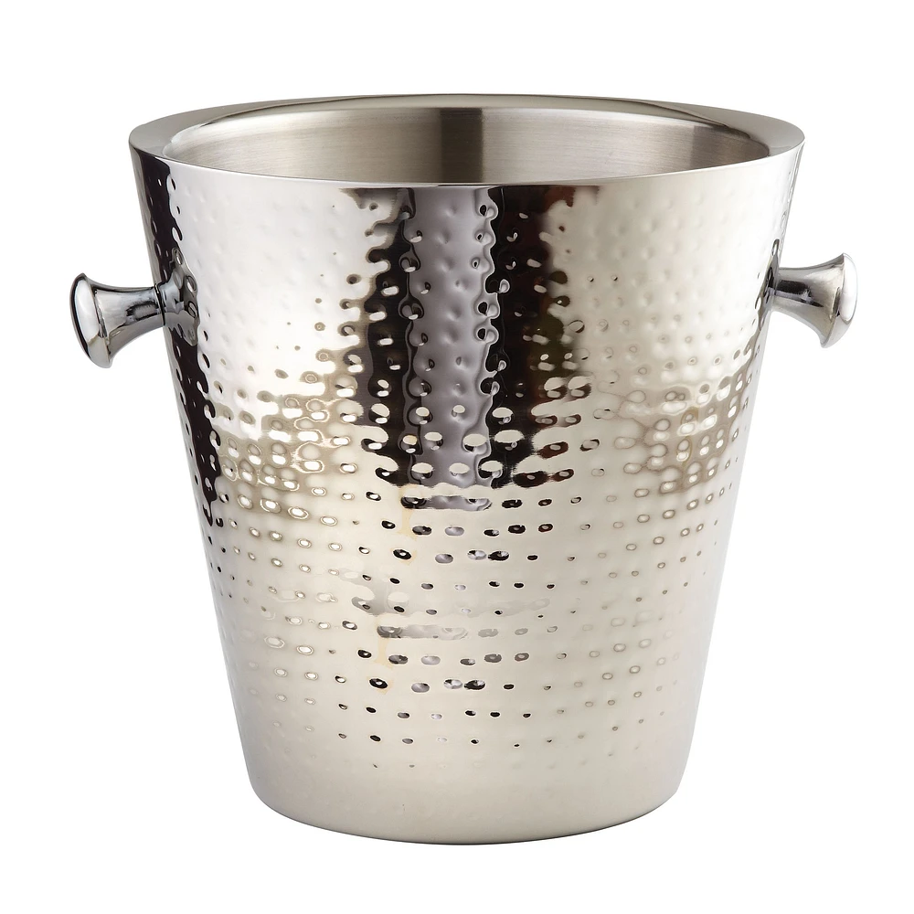 Elegance Double Wall Champagne Bucket Hammered