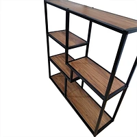 Adeline Shelf - Black / Brown