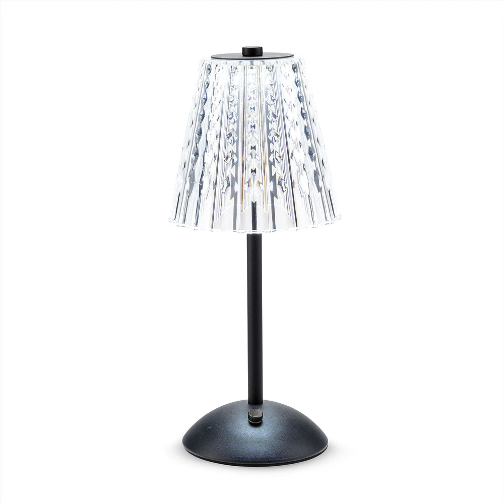 Alta Crystal Shade LED Table Lamp