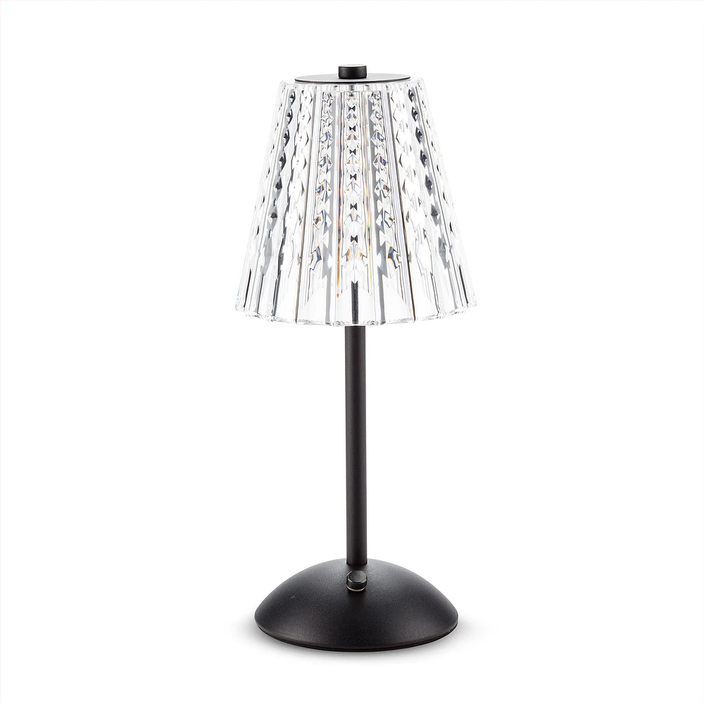 Alta Crystal Shade LED Table Lamp
