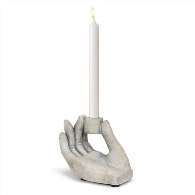 Small Dainty Hand Taper Holder - 4"