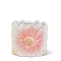 Sm Pink Daisy Planter 4"H