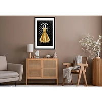  Gold Dress Framed Wall Art