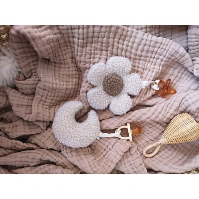 Daisy and Moon Pacifier Clips