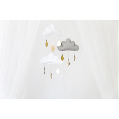 Cloud Mobile - White & Grey