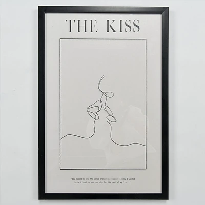 Art mural Kiss