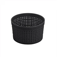 6-piece Weave Organizer Basket Set Plastic
