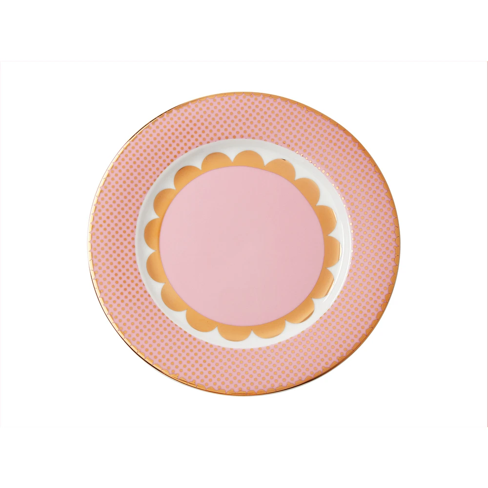 Regency Pink Rim Plate by Maxwell & Williams - 19.5 cm