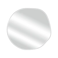 Olive Round Shaped Mirror