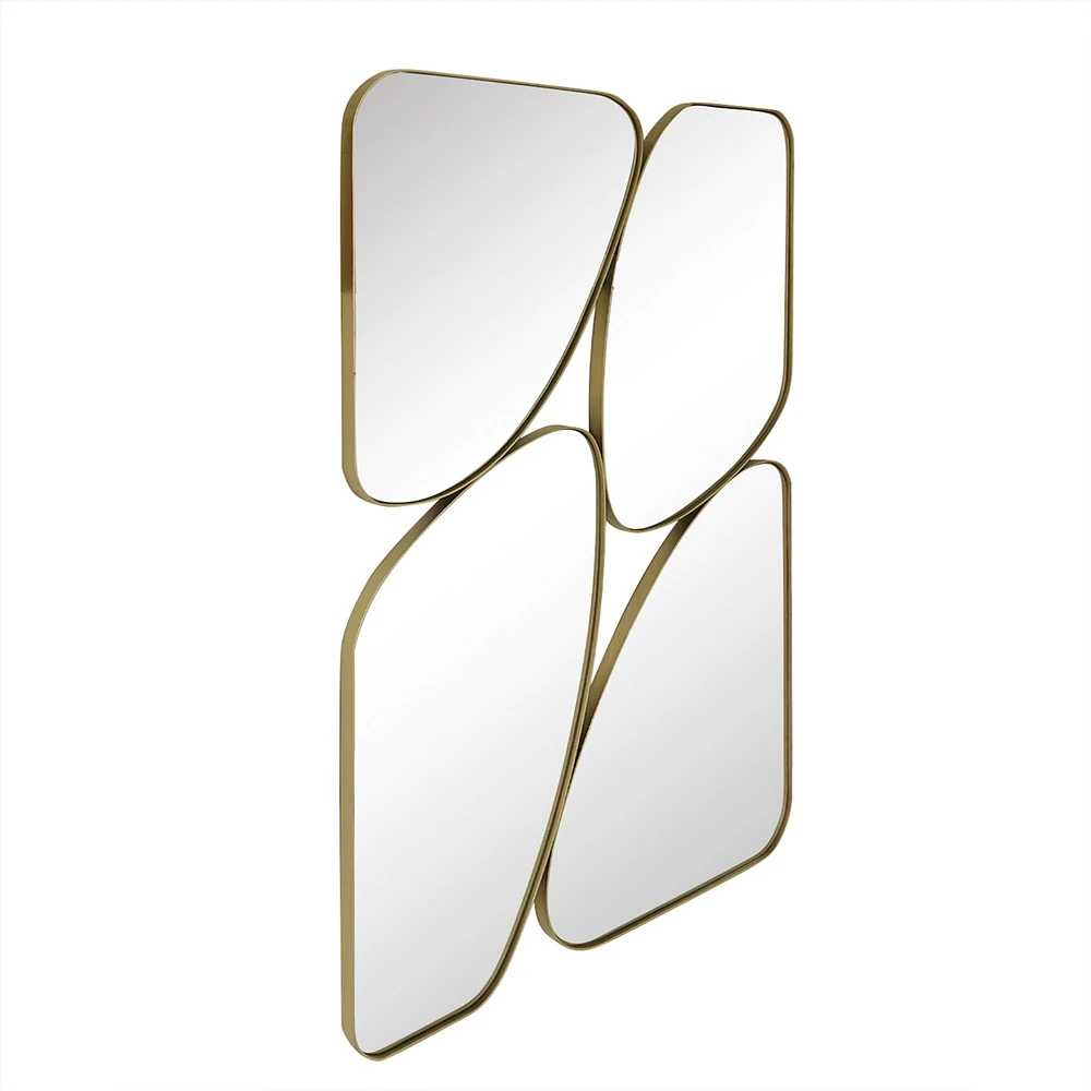 Opal Multi 4 Framed Mirrors Champagne