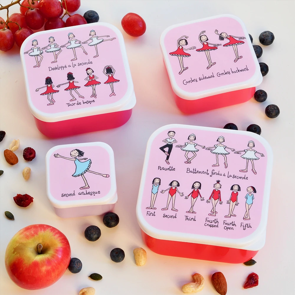 Tyrrell Katz Snack Boxes Ballet, 4 pieces