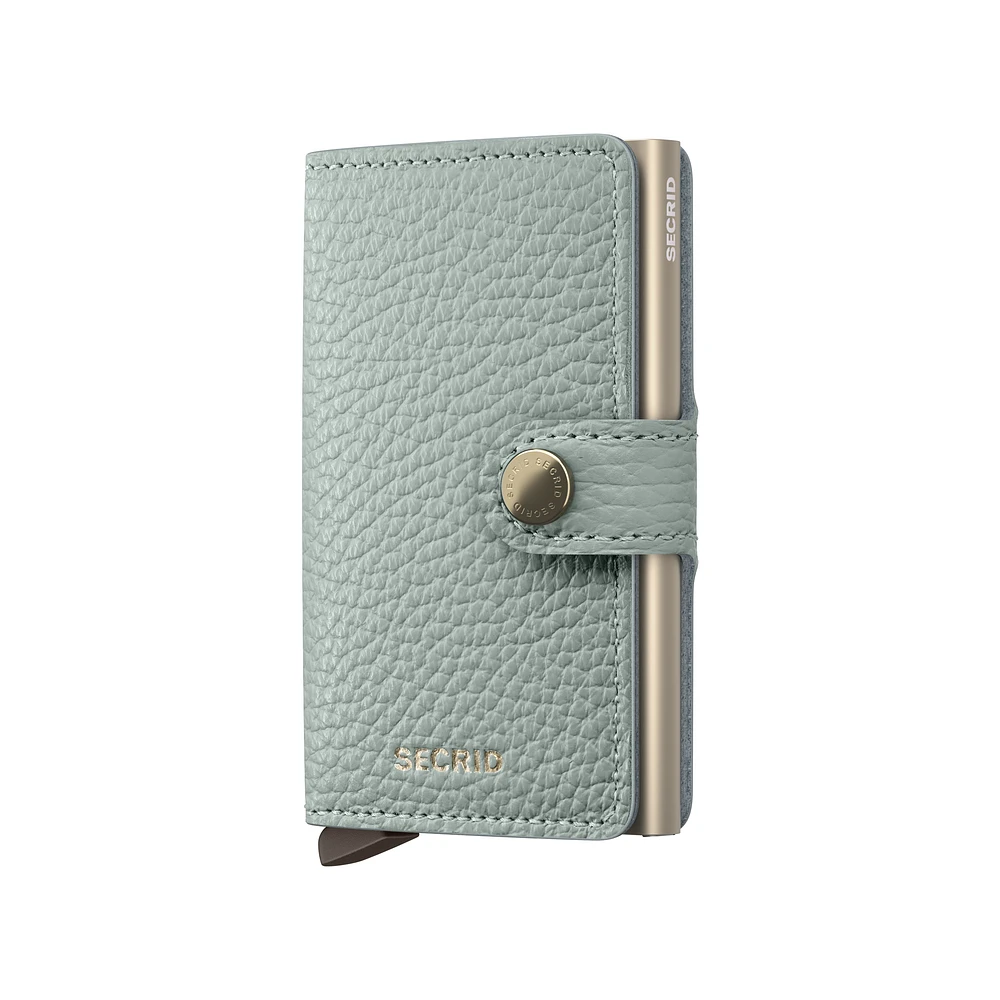 Secrid Pebble Mini portefeuille - Vert mer