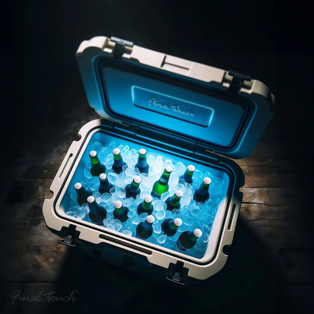 PSI LED Lights Ice Bucket & Cooler Set