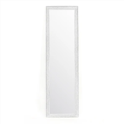 Miroir de porte Tory points noir & blanc