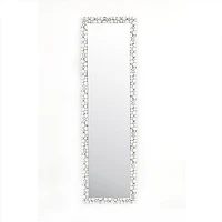 Tory Circles White Door Mirror 