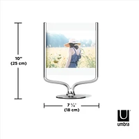 Wishbone Chrome Floatting Picture Frame by Umbra