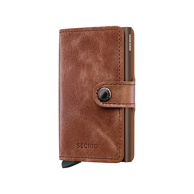 Secrid Vintage Miniwallet - Cognac Brown