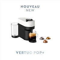 Breville Nespresso Vertuo POP+ Espresso & Coffee Machine - Coconut White