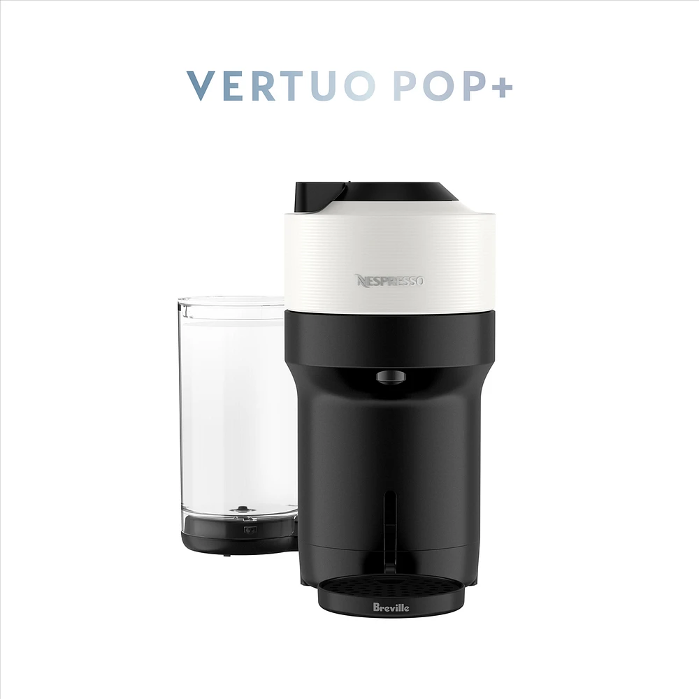 Breville Nespresso Vertuo POP+ Espresso & Coffee Machine - Coconut White