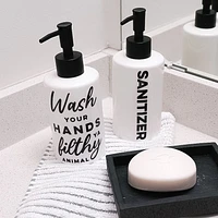 Distributeur de lotion « Wash Your Hands » – 7 po