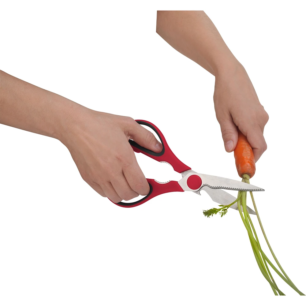 Trudeau Red Multi-Kitchen Shears