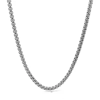 Luenzo Box Link Chain 24" Necklace