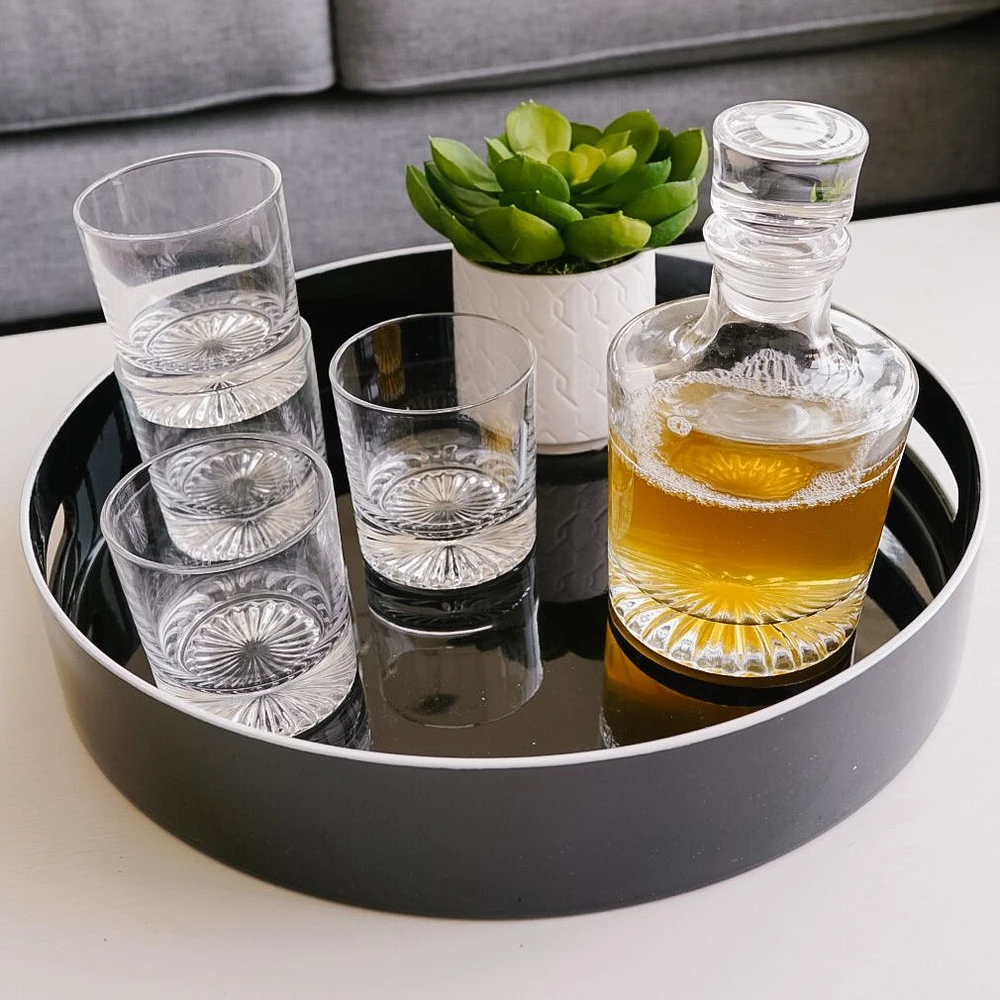 Globe Pyramide 5-Piece Whisky Set by Brilliant