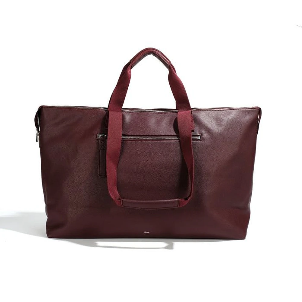 Flight Duffle Bag - Burgundy
