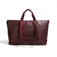 Flight Duffle Bag - Burgundy