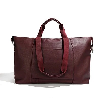 Flight Duffle Bag - Burgundy
