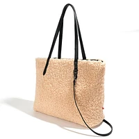 Reversible Gem Tote Bag - Vegan Sherling
