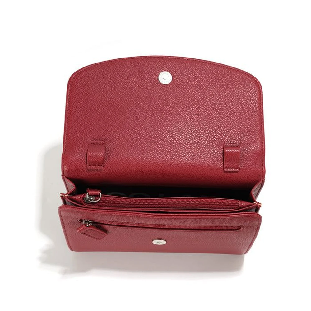 Nava Crossbody Bag - Pomegranate