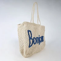 Bonjour Beach Tote