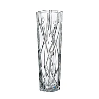 Vase Crystal Bohemia Labyrinthe 30,5 cm par Brillant