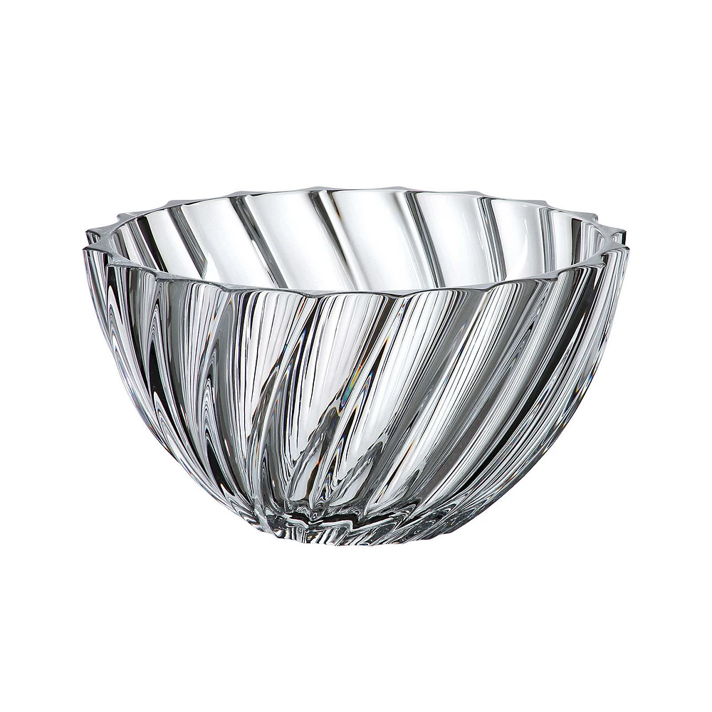 Crystal Bohemia Scallop Bowl 28cm by Brillant